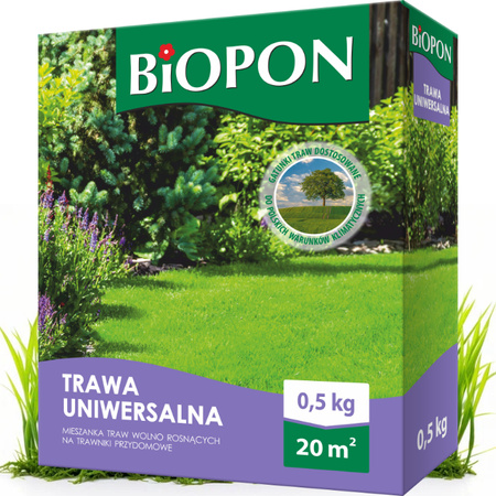 TRAWA  BIOPON UNIWERSALNA  0,5kg /10/