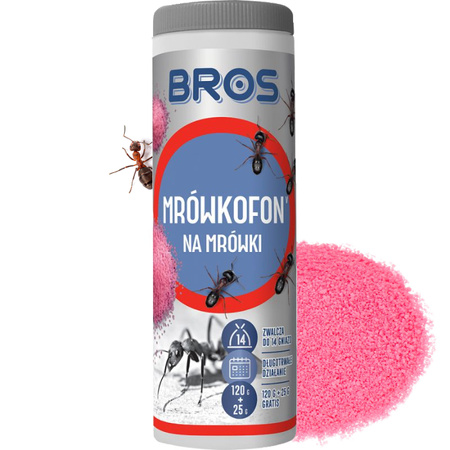 BROS-MR MRÓWKOFON ŚROD.NA MRÓWKI 120g+25g  /20/