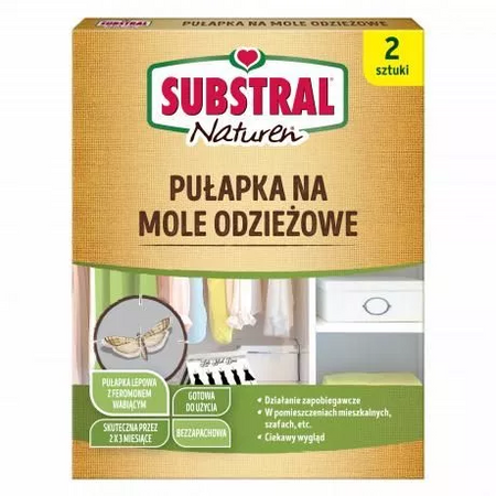 SUB naturen PUŁAPKA NA MOLE ODZIEŻOWE 2szt /5/