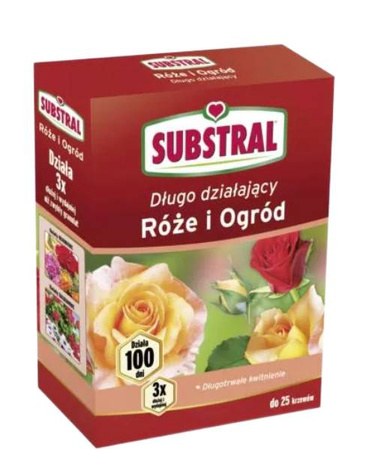 SUBSTRAL-100 DNI DO OGRODU 1kg róż i kwiatów /12/