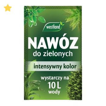 WESTLAND NAWÓZ krystaliczny DO ZIELONYCH 10g /60/.