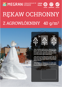 AGROWŁÓKNINA megran ZIMOWA rękaw 0,8x10