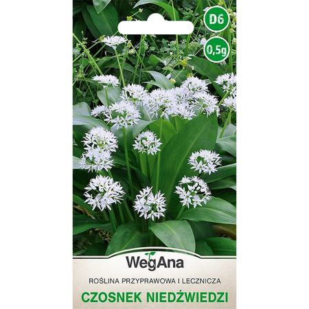 CZOSNEK NIEDŹWIEDZI  0,5G WEGANA/500/