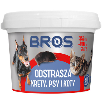 BROS-KR ODSTRASZACZ NA KRETY,PSY 350ml +100ml /6/