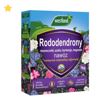 WESTLAND NAWÓZ DO RODODENDRONÓW kart 1kg /7/