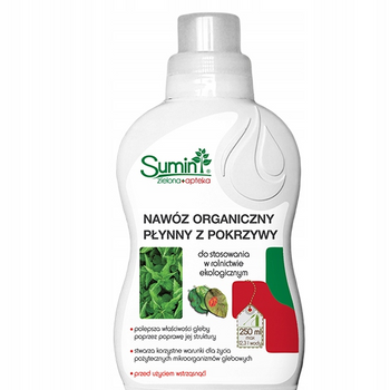 SUMIN NAWÓZ ORGANICZNY PŁYNNY Z POKRZYWY 250ml /9/