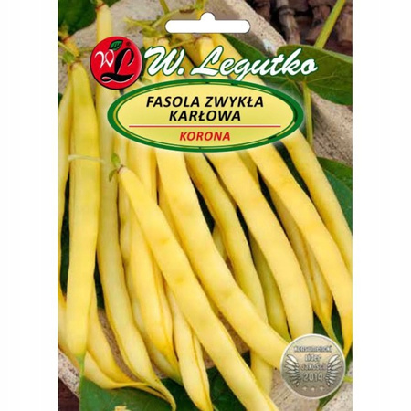 FASOLA SZPAR.ŻÓŁTA KORONA 40G LEGUTKO/WĄSK.WCZ./,