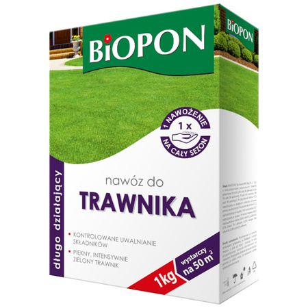 BIOPON-DŁUGODZIAŁAJĄCY DO TRAWNIKA 1kg
