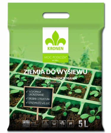 PODŁOŻE KRONEN DO WYSIEWU 5L /150/.