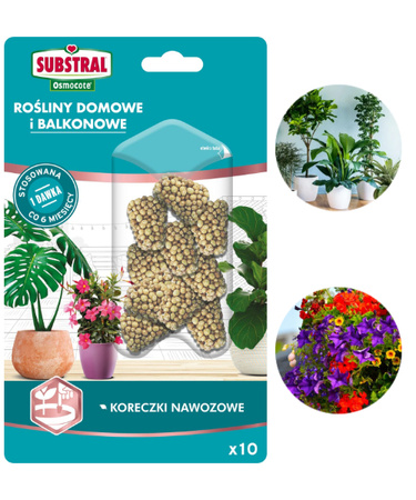 SUBSTRAL S&S KORECZKI OSMOCOTE 10szt /12/