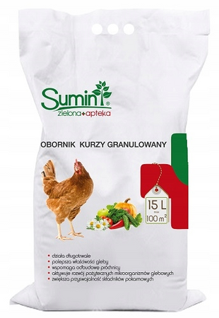 OBORNIK sumin KURZY. GRANULOWANY 15L *