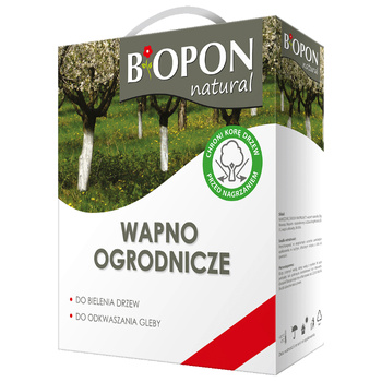 BIOPON- WAPNO OGRODNICZE 3kg.