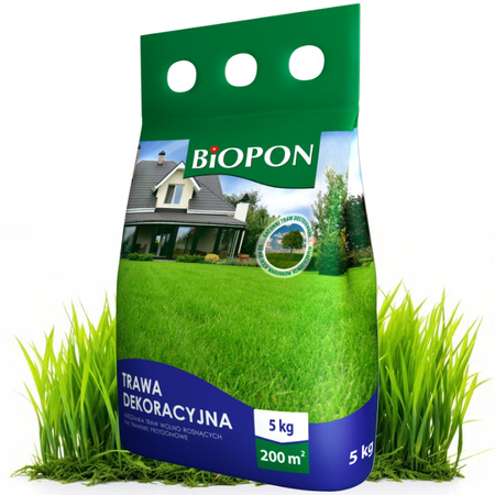 TRAWA  BIOPON DEKORACYJNA 5kg