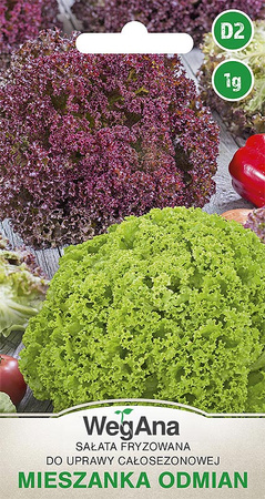 SAŁATA MIESZ. FRYZOWANA 1G WEGANA /700/