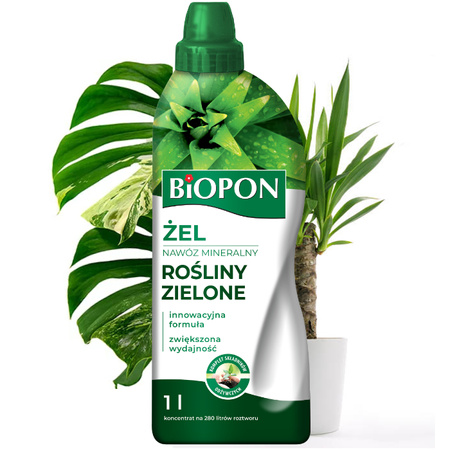 BIOPON-ŻEL DO ZIELONYCH 1L /6/.