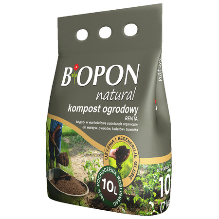 BIOPON KOMPOST OGRODOWY 10l worek