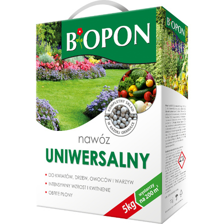 BIOPON-GRANULAT UNIWERSALNY  5kg KARTON /2/