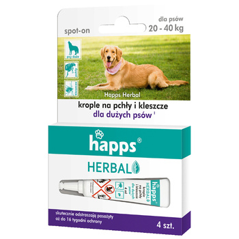 BROS-HERBAL KROPLE DLA DUŻYCH PSÓW (20-40kg) /6/