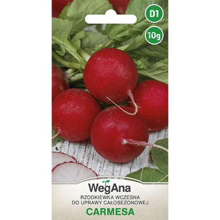 RZODKIEWKA CARMESA 10G WEGANA/CZER.OKR/CAŁO/200.
