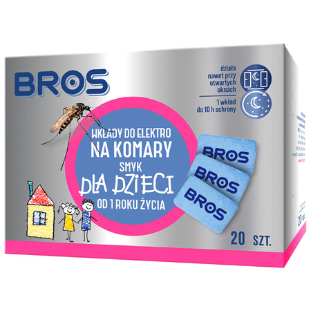 BROS-K DLA DZIECI ZAPAS WKŁAD DO SENSIT 20szt/12/
