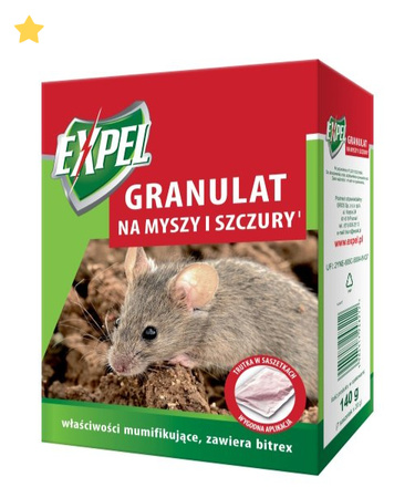 EXPEL-MY GRANULAT NA MYSZY 140g /12/ 