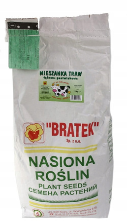 TRAWA  BRATEK  ŁĄKOWA Z  KUPKÓWKĄ 5KG 