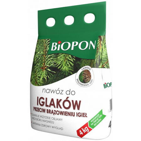 BIOPON-DO IGLAKÓW P/BRĄZ 4kg WOREK