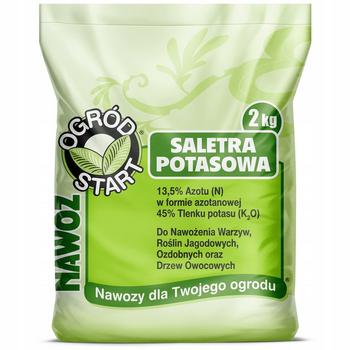 NAWÓZ SALETRA POTASOWA ROZPUSZCZ. 2kg.