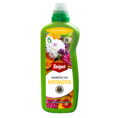 NAWÓZ PŁYN KWITNĄCE 1L Z MIKROSKŁAD. Target /12/