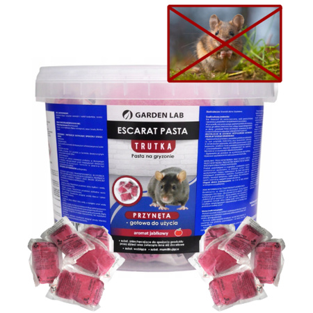 GL myszy PASTA Escarat czerwona 1kg /12/ wiaderko