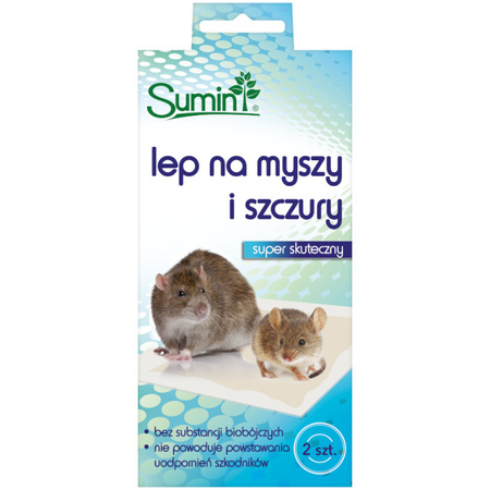 SUMIN my LEP NA MYSZY I SZCZURY 2szt /12/ *
