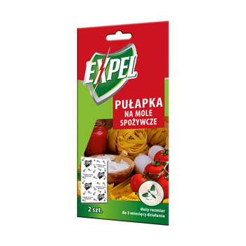 EXPEL-MO PUŁAPKA NA MOLE SPOŻYWCZE 2szt /20/