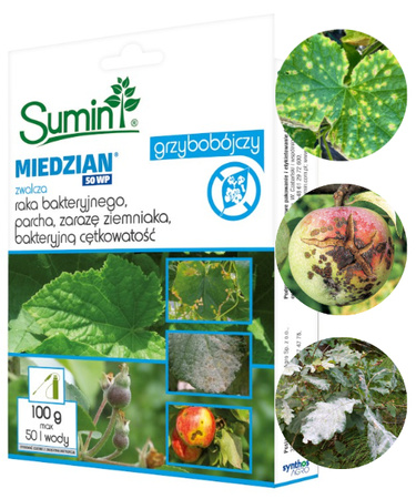SGR MIEDZIAN 50 WP 100g SUMIN /10/ *