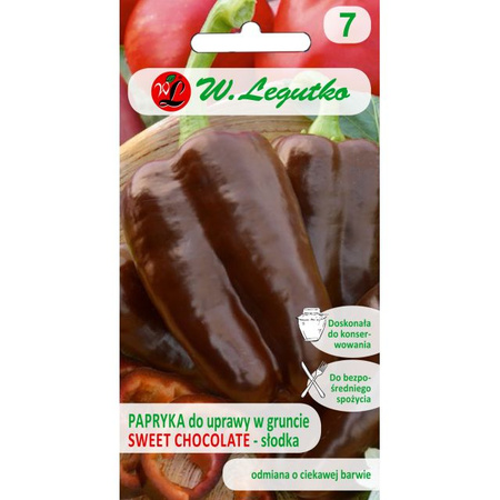PAPRYKA SWEET CHOCOLATE 0,5G LEGUTKO /BRĄZOWA/