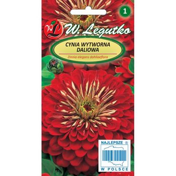 CYNIA DALIOWA CZERWONA SCARLET FLAME 1G LEGUTKO.