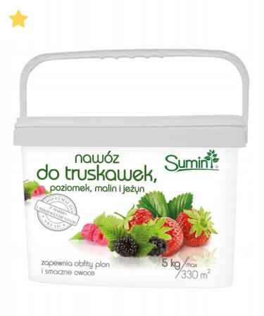 SUMIN-OS. DO TRUSKAWEK poziomek malin 5kg /80/ *