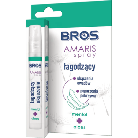 BROS-K SPRAY ŁAGODZĄCY UKĄSZENIA 9ml AMARIS /12/