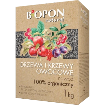 BIOPON-GRANULAT ORG. DO DRZEW I KRZEWÓW OWOC. 1kg