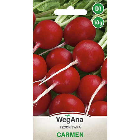 RZODKIEWKA CARMEN 10G WEGANA /CZERW.OKRĄG./200