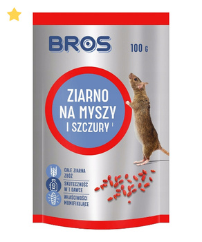 BROS-MY ZIARNO NA MYSZY   100g - doypack /15/