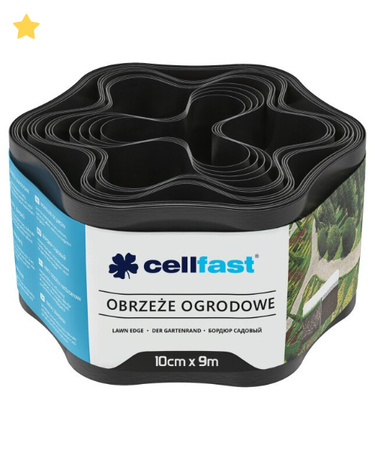 OBRZEŻE cellfast OGROD.CZARNE 10x9m /12/