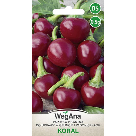 PAPRYKA KORAL 0,5G WEGANA /PIK. OKRĄ. ŚR.WCZ/700