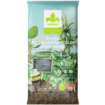 PODŁOŻE  KRONEN DO ZIELONYCH ,PALM, JUK 20L /144/