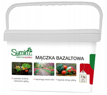 SUMIN NAWÓZ MĄCZKA BAZALTOWA  3KG. *