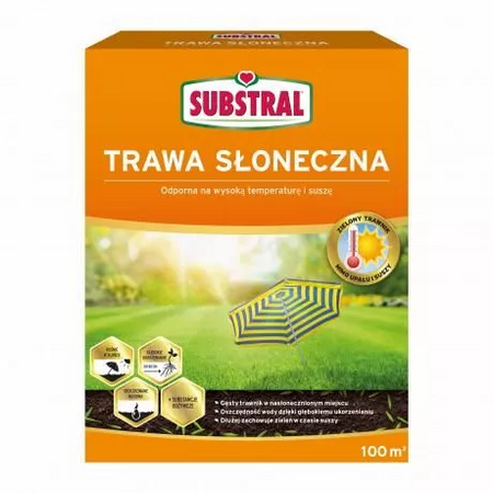 SUBSTRAL TRAWA SAMO ZAGĘSZCZAJĄCA SŁOŃCE 2,25kg/6