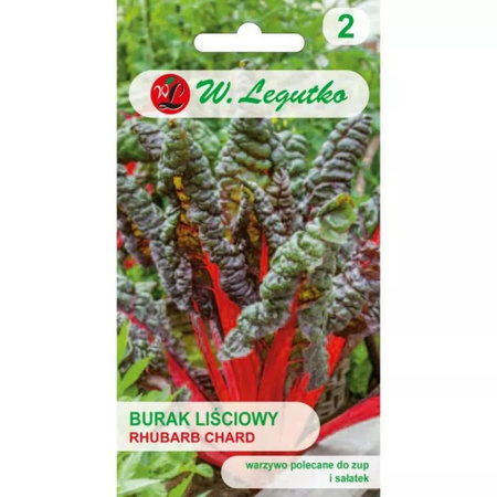 BURAK LIŚCIOWY CZERW. RHUBARB CHARD 5G LEGUTKO