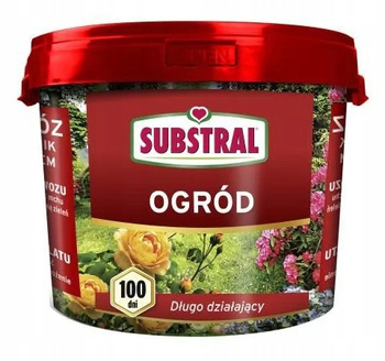 SUBSTRAL-100 DNI DO OGRODU 5kg róż i kwiatów /108/