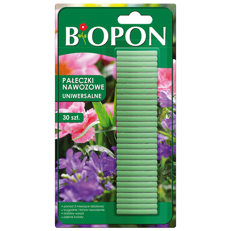 BIOPON PAŁECZKI NAWOZ. UNIWERSALNE. 30szt /30/.