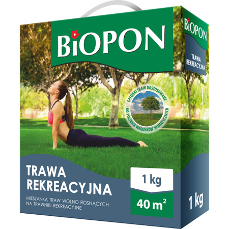 TRAWA  BIOPON REKREACYJNA 1kg /4/ 
