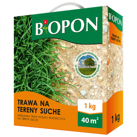 TRAWA  BIOPON NA SUCHE TERENY 1kg /4/